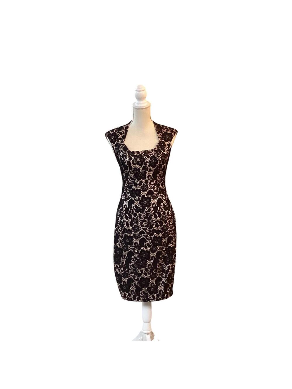 Jax: black lace Dress Size 4
